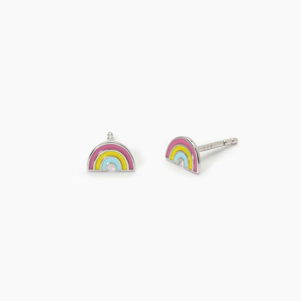 Mabina  Orecchini Junior Argento Arcobaleno