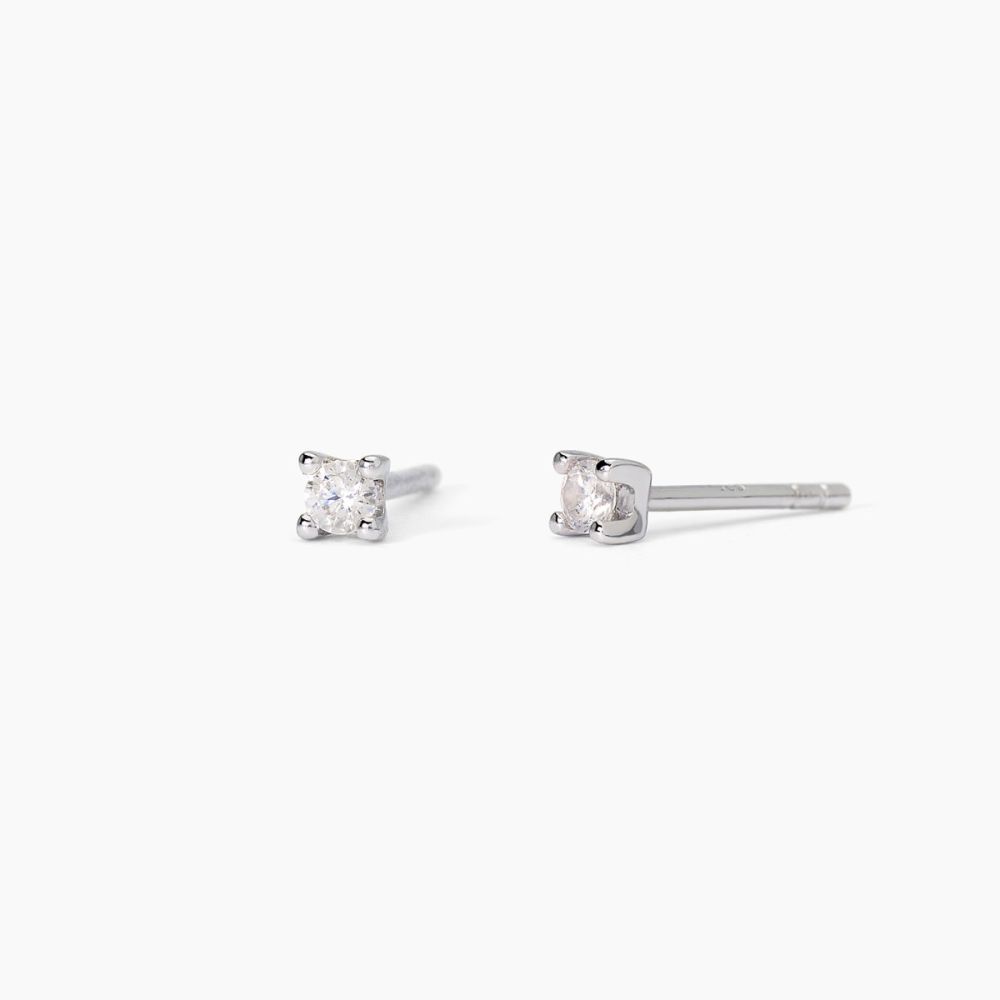 Mabina Orecchini Argento Punto Luce 2.5 mm