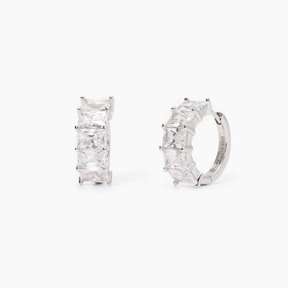 Mabina Orecchini Argento Con Cristalli