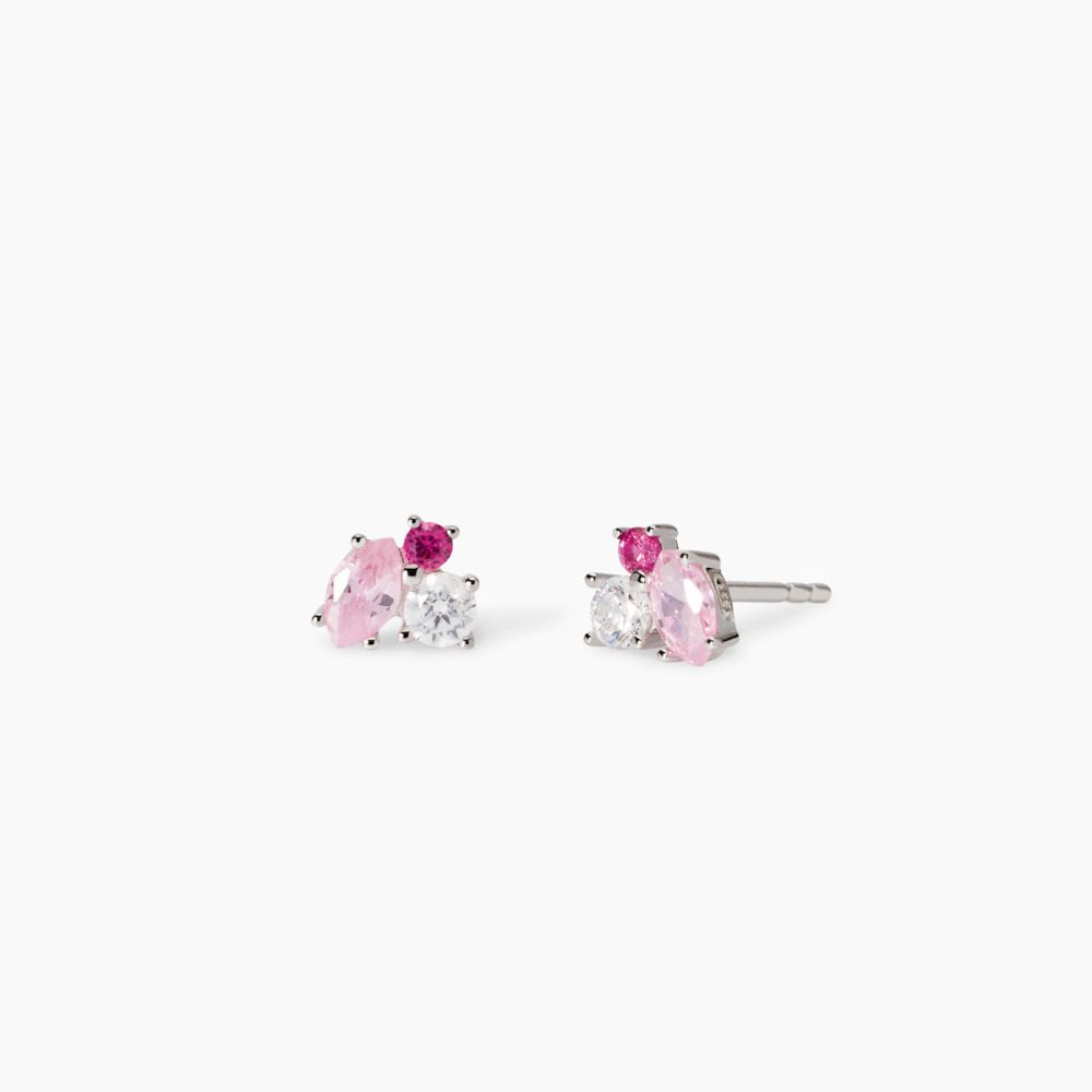Mabina Orecchini Argento Zirconi Multicolor Little Joy