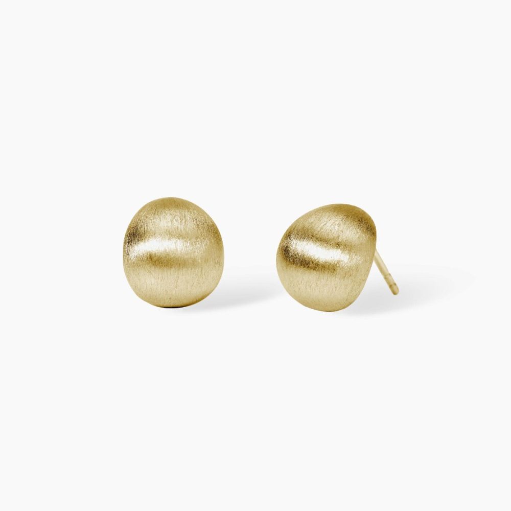 Mabina Orecchini Goccia Argento Bulinato Gold