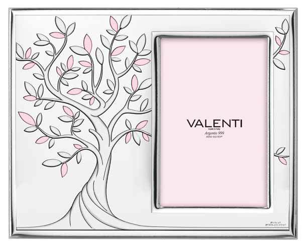 Valenti Cornice Albero Della Vita Argento e Legno 10X15