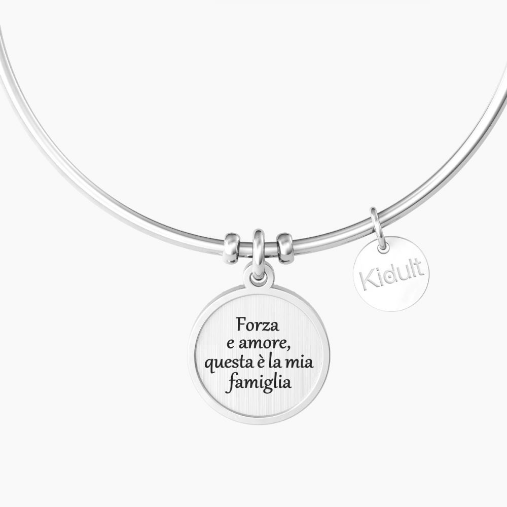 Kidult Bracciale Acciaio Albero della Vita Family
