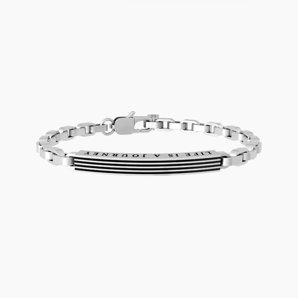 Kidult Bracciale Acciaio Vita Amici Love