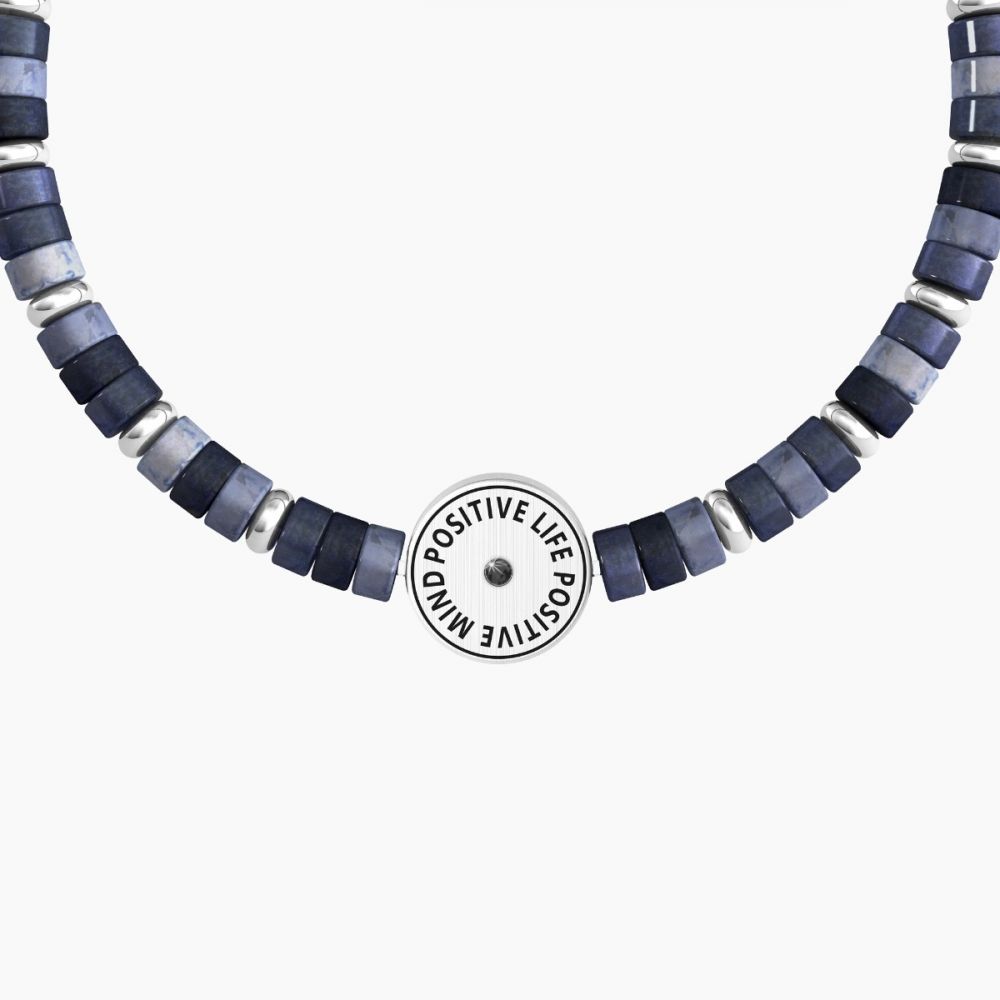 Kidult Bracciale Acciaio e Sodalite Spirituality