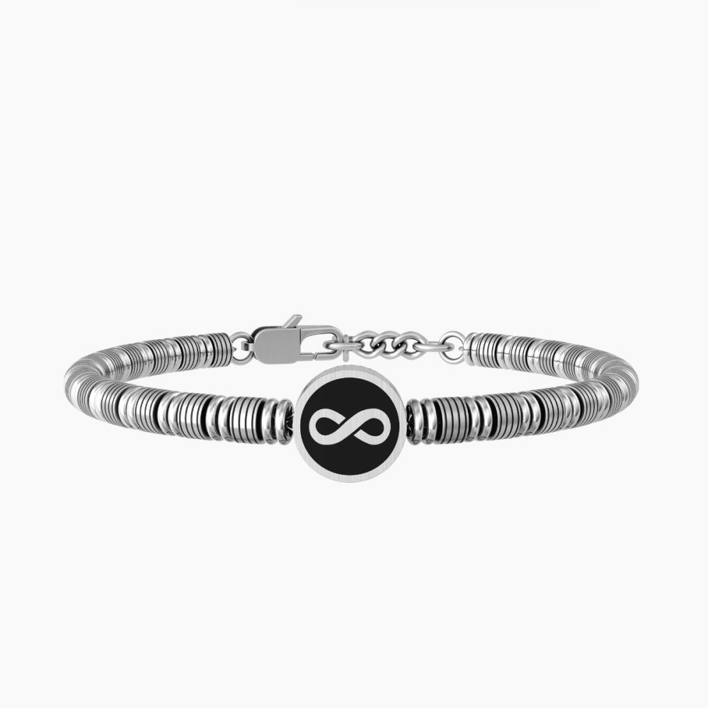 Kidult Bracciale Acciaio Infinito Family