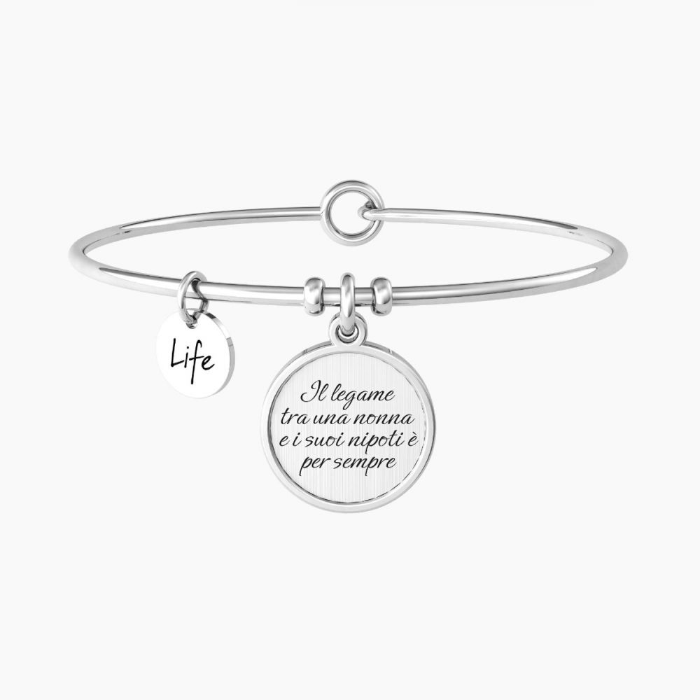 Kidult Bracciale Donna Acciaio Nonna 