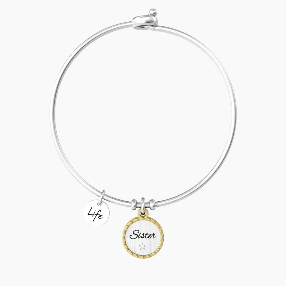 Kidult Bracciale Donna Acciaio Sister Family