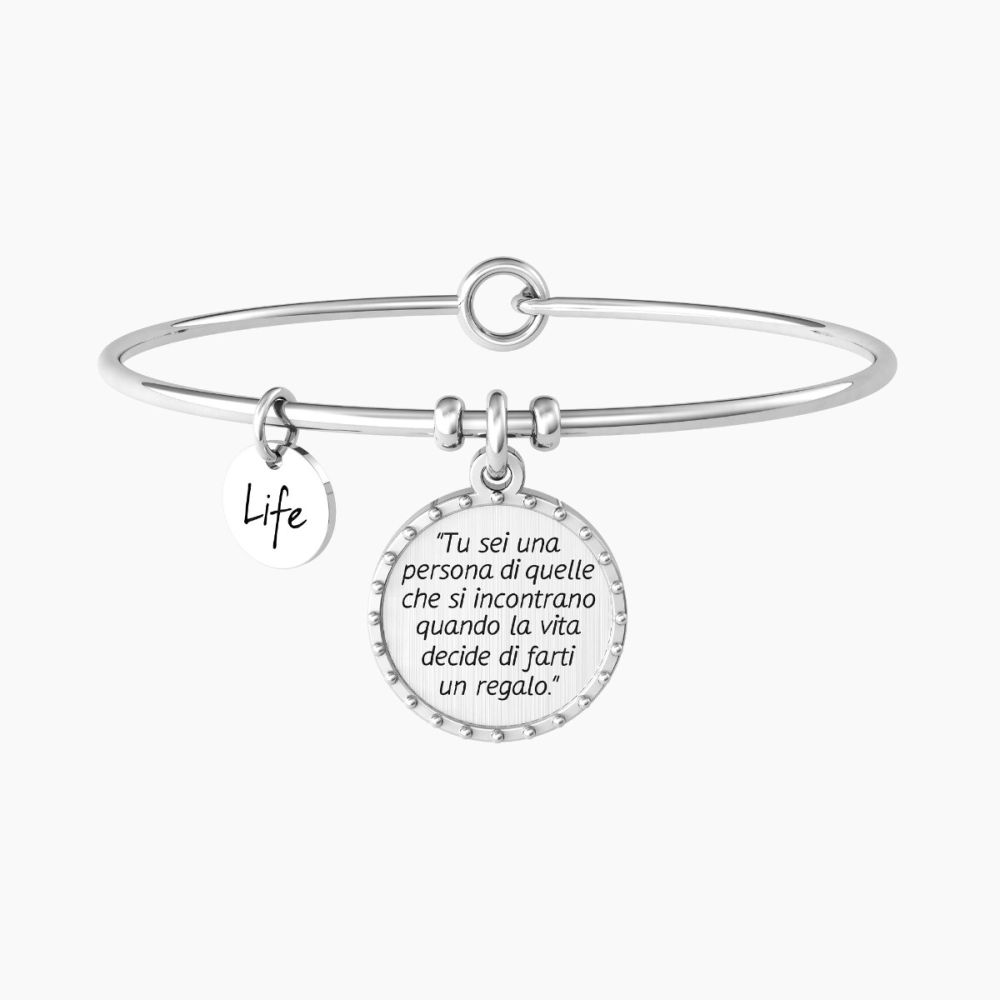 Kidult Bracciale Donna Acciaio C. Dickens Love