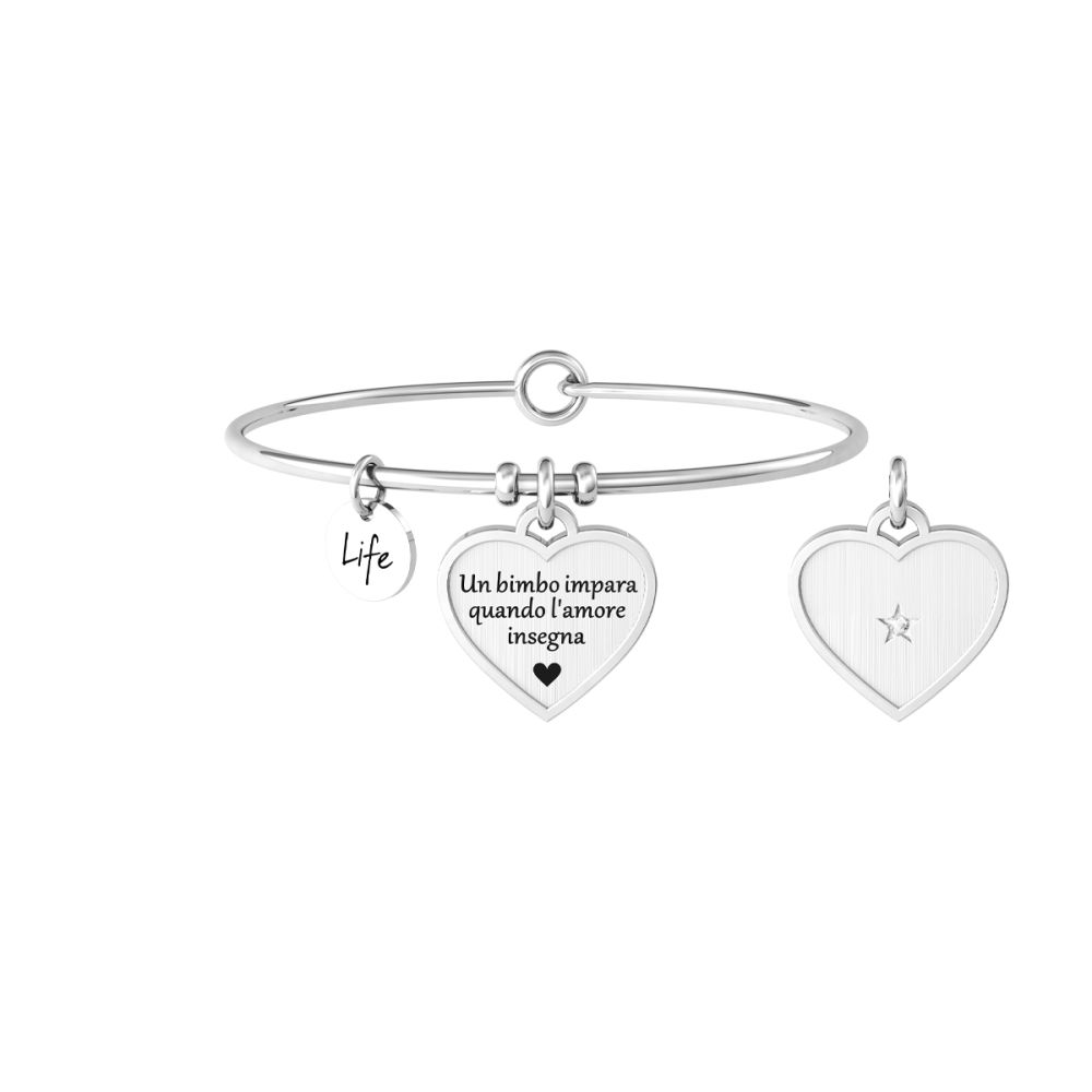 Kidult Bracciale Rigido Acciaio 