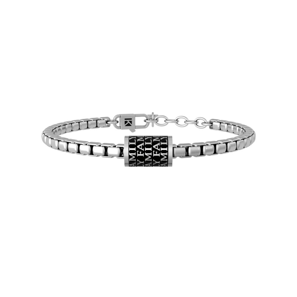 Kidult Bracciale Acciaio Pvd Back Family 