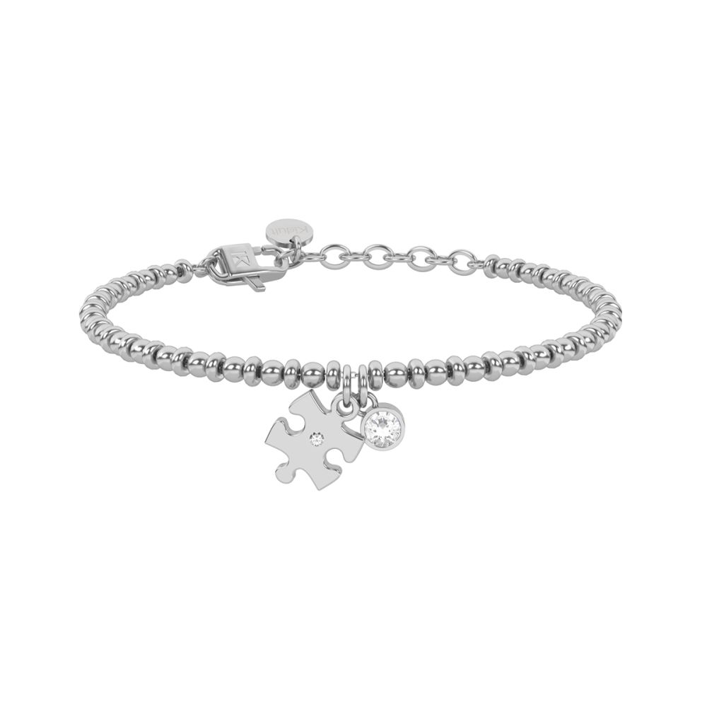 Kidult Bracciale Acciaio Puzzle Friendship