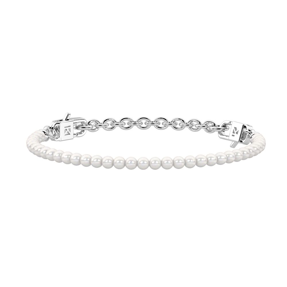 KIdult Bracciale Acciaio e Perle Senorita By You