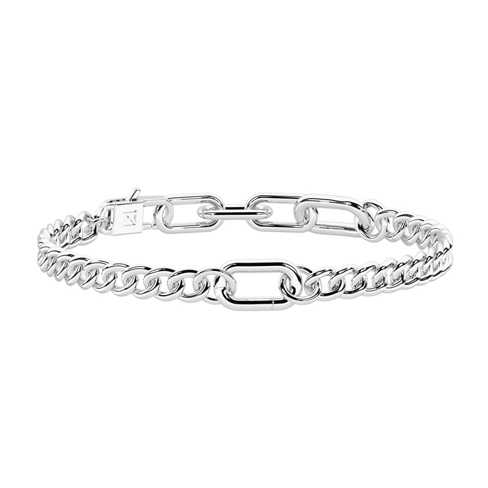 Kidult Bracciale Acciaio Cubano By You