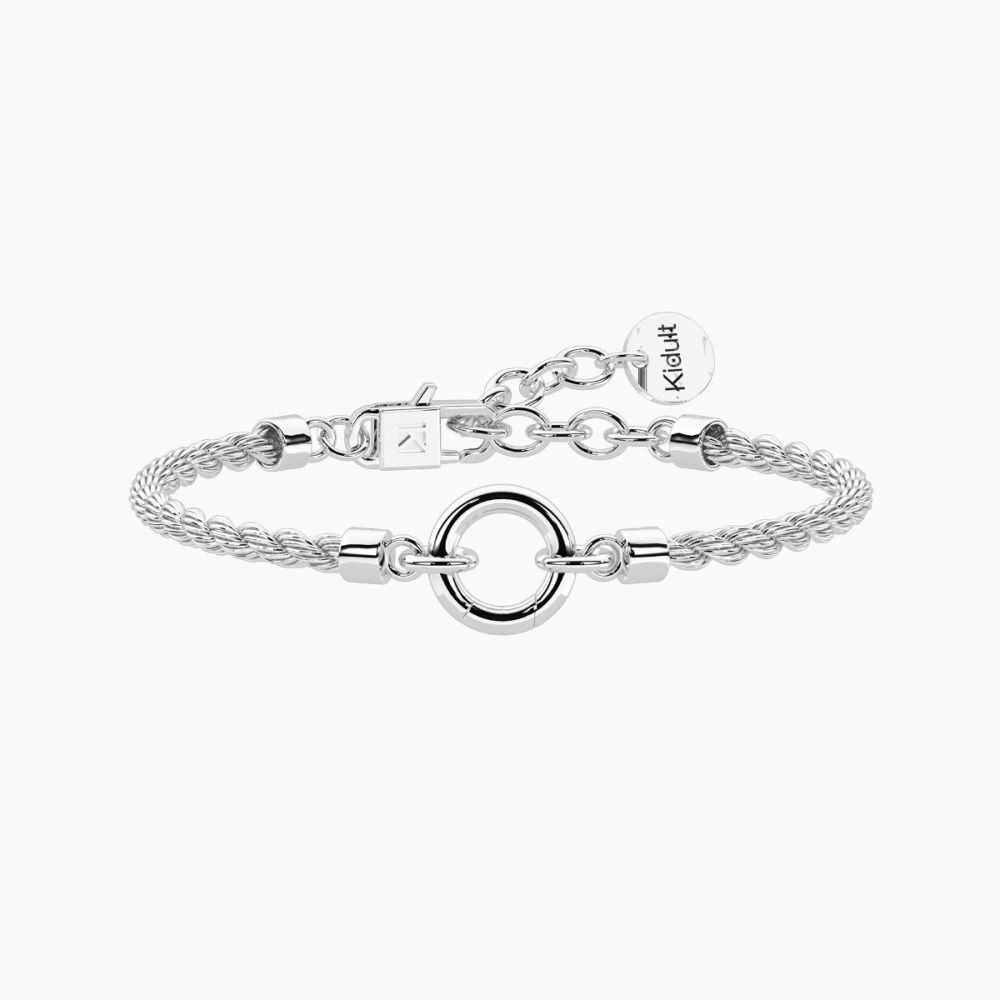 Kidult Bracciale Corda Acciaio Duetto By You