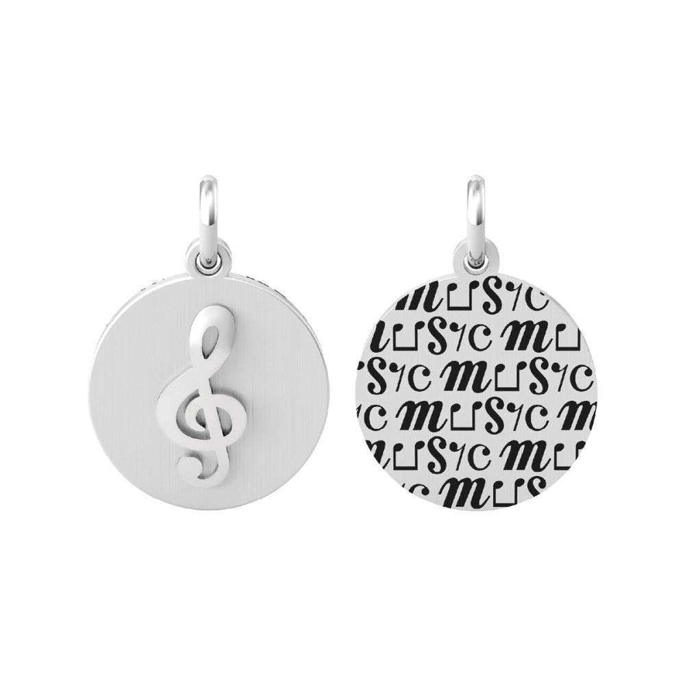 Kidult Ciondolo Acciaio Musica By You