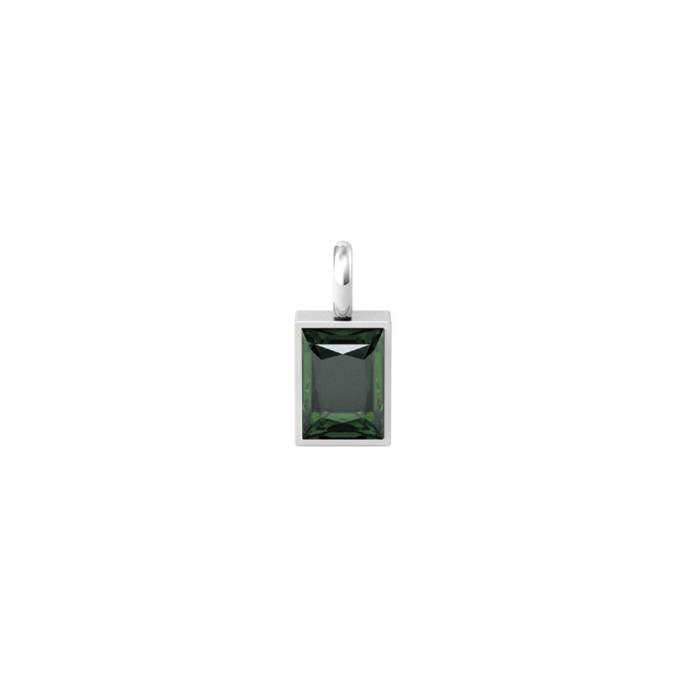Kidult Ciondolo Acciaio Zircone Verde By You