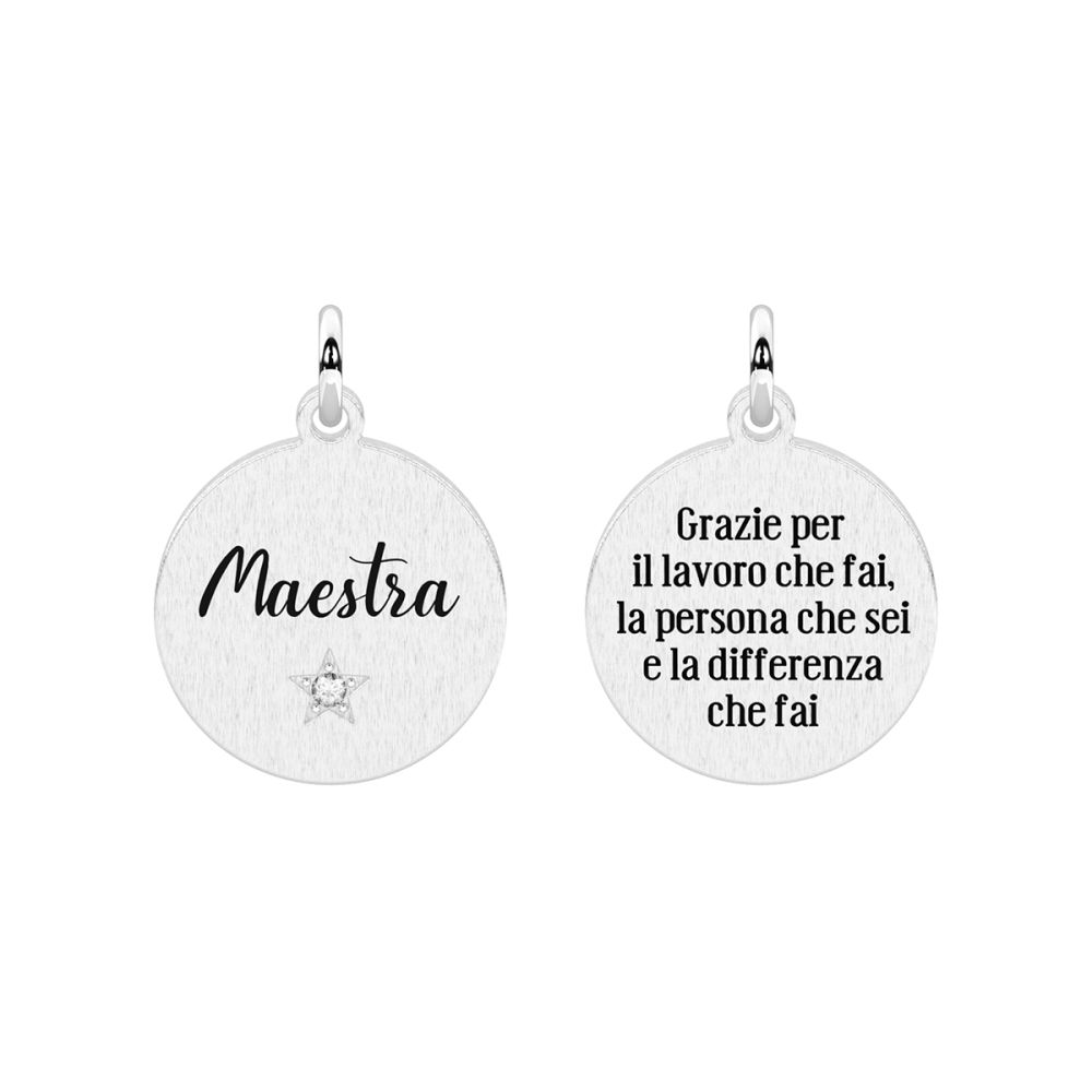 Kidult Ciondolo Acciaio 