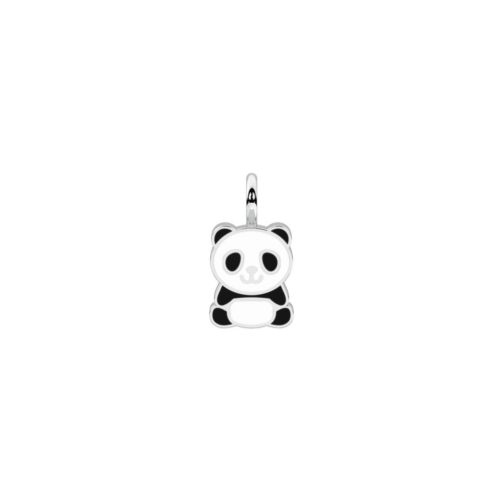 Kidult Ciondolo Acciaio Panda Smaltato By You