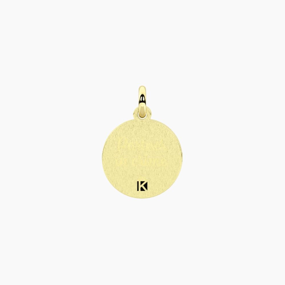Kidult Ciondolo Acciaio Gold