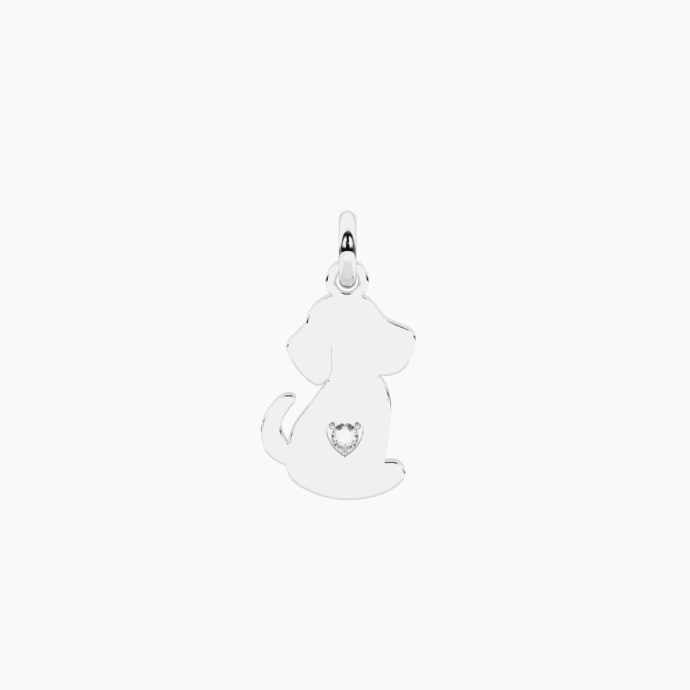 Kidult Ciondolo Cane Acciaio By You