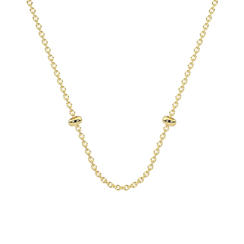 Kidult Collana Acciaio Gold Alba componibile By You