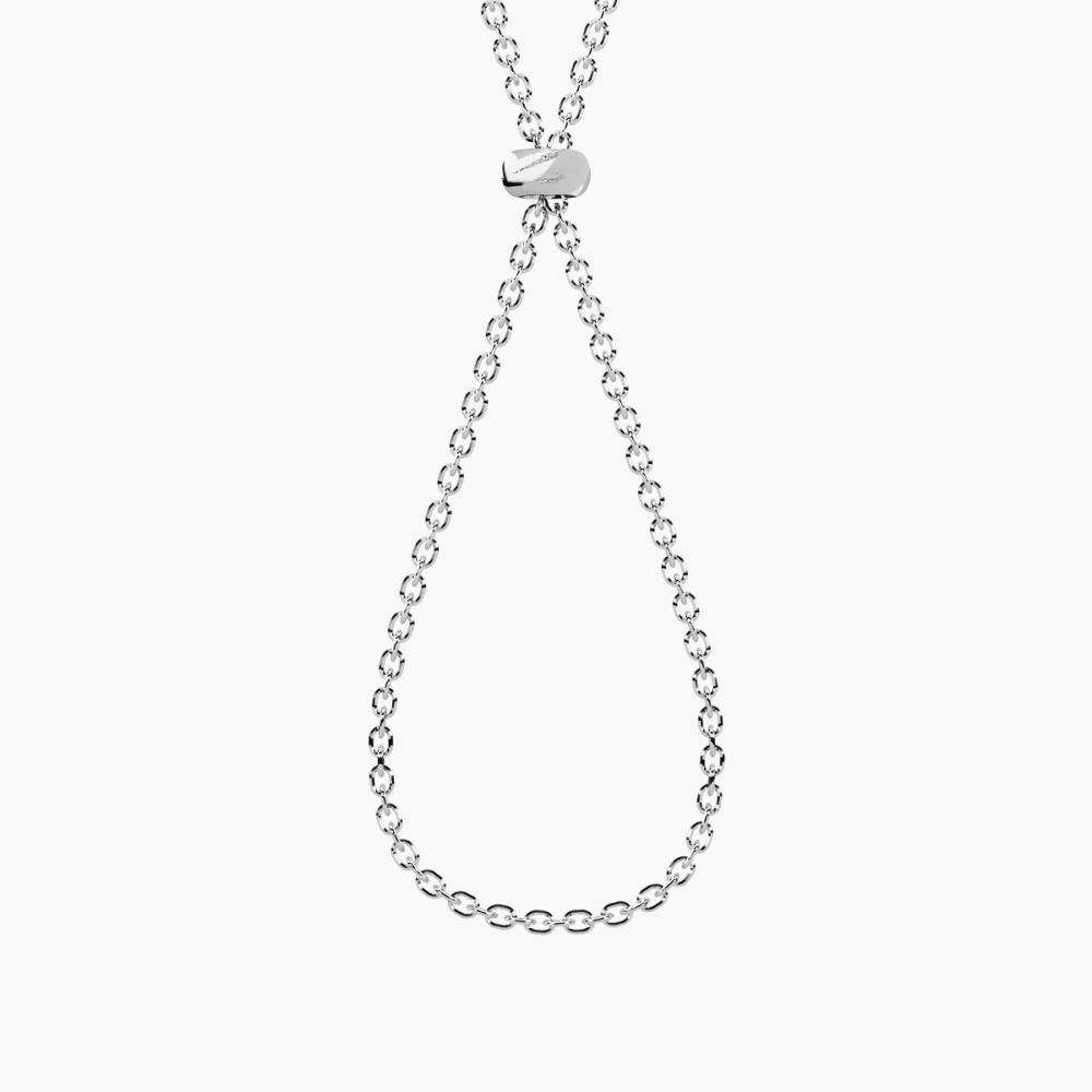 Kidult Collana Acciaio Forzatina Diamantata By You