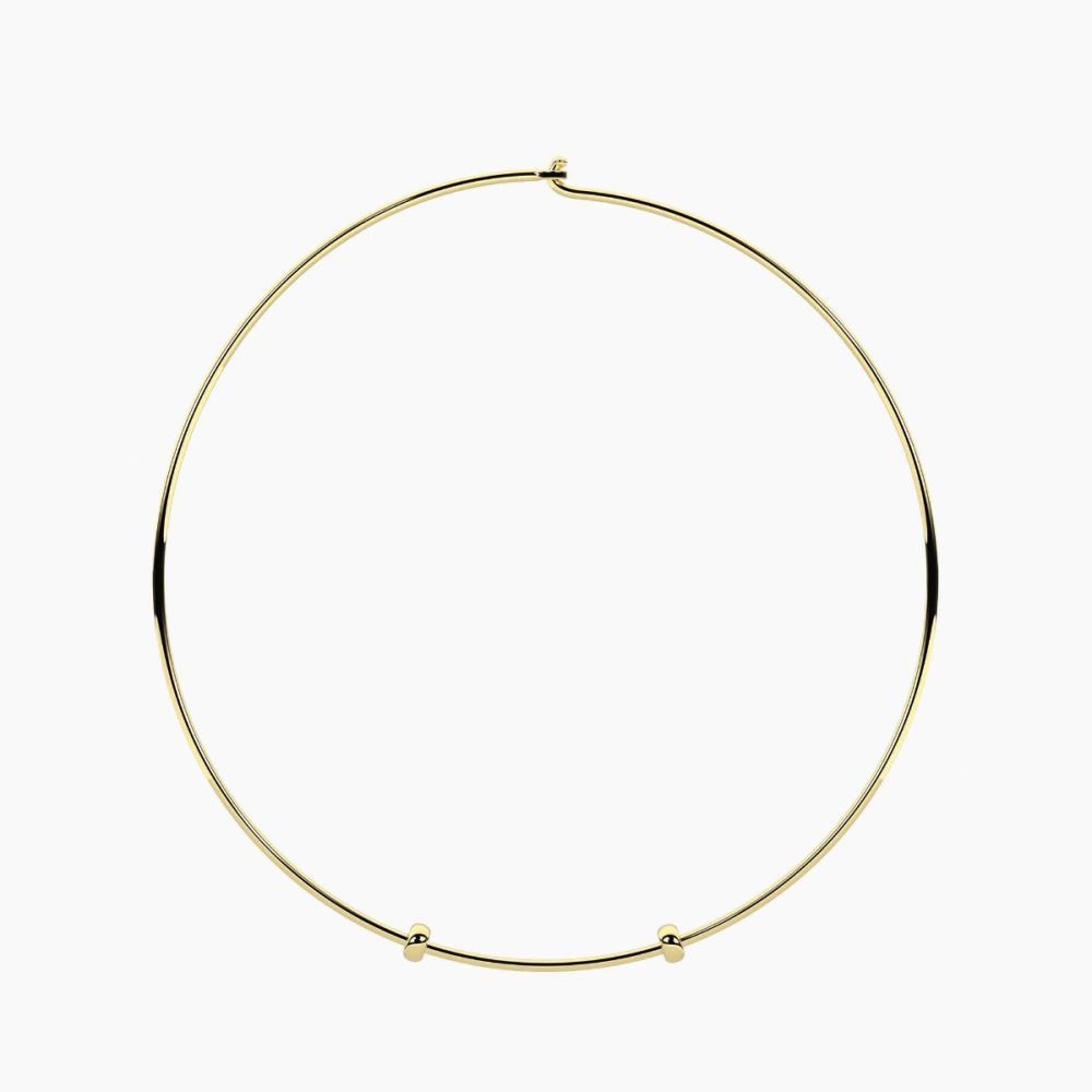 Kidult Collana Rigida Acciaio Gold By You