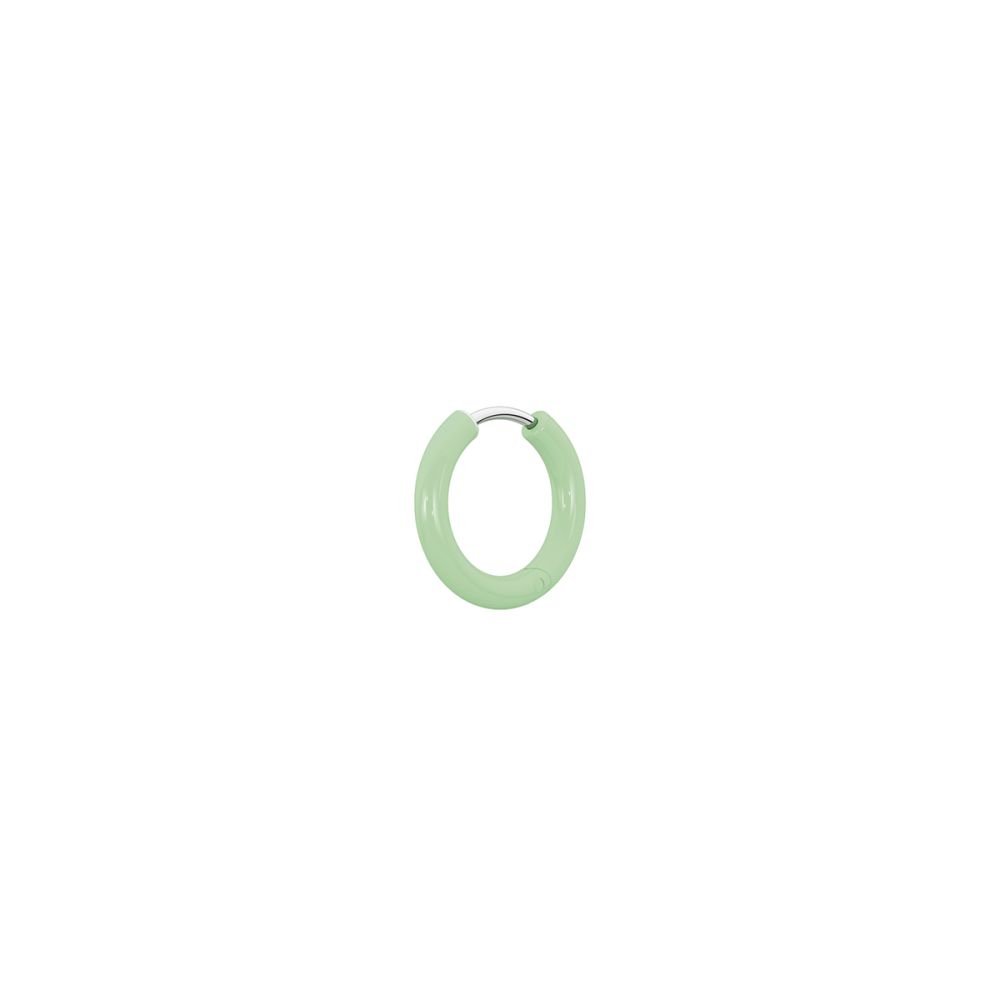 Kidult Mono Orecchino Acciaio Smalto Verde By You
