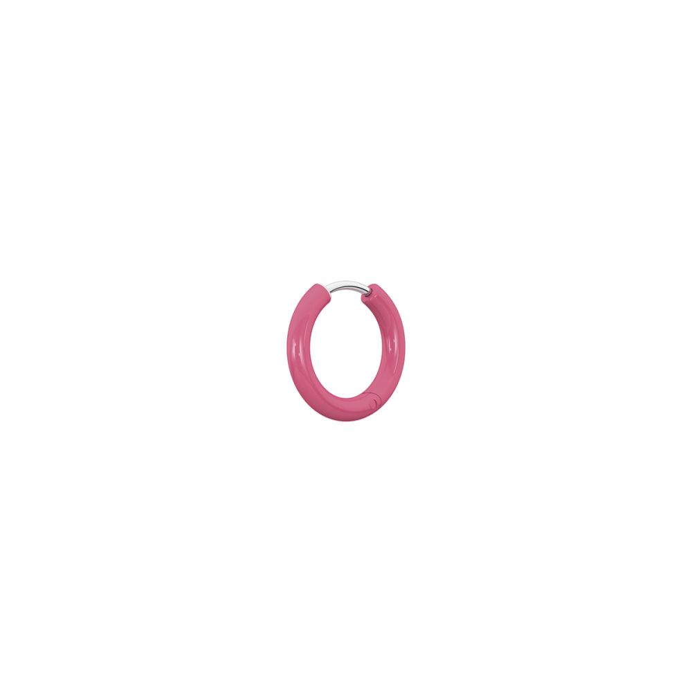 Kidult Mono Orecchino Acciaio Smalto Rosa By You