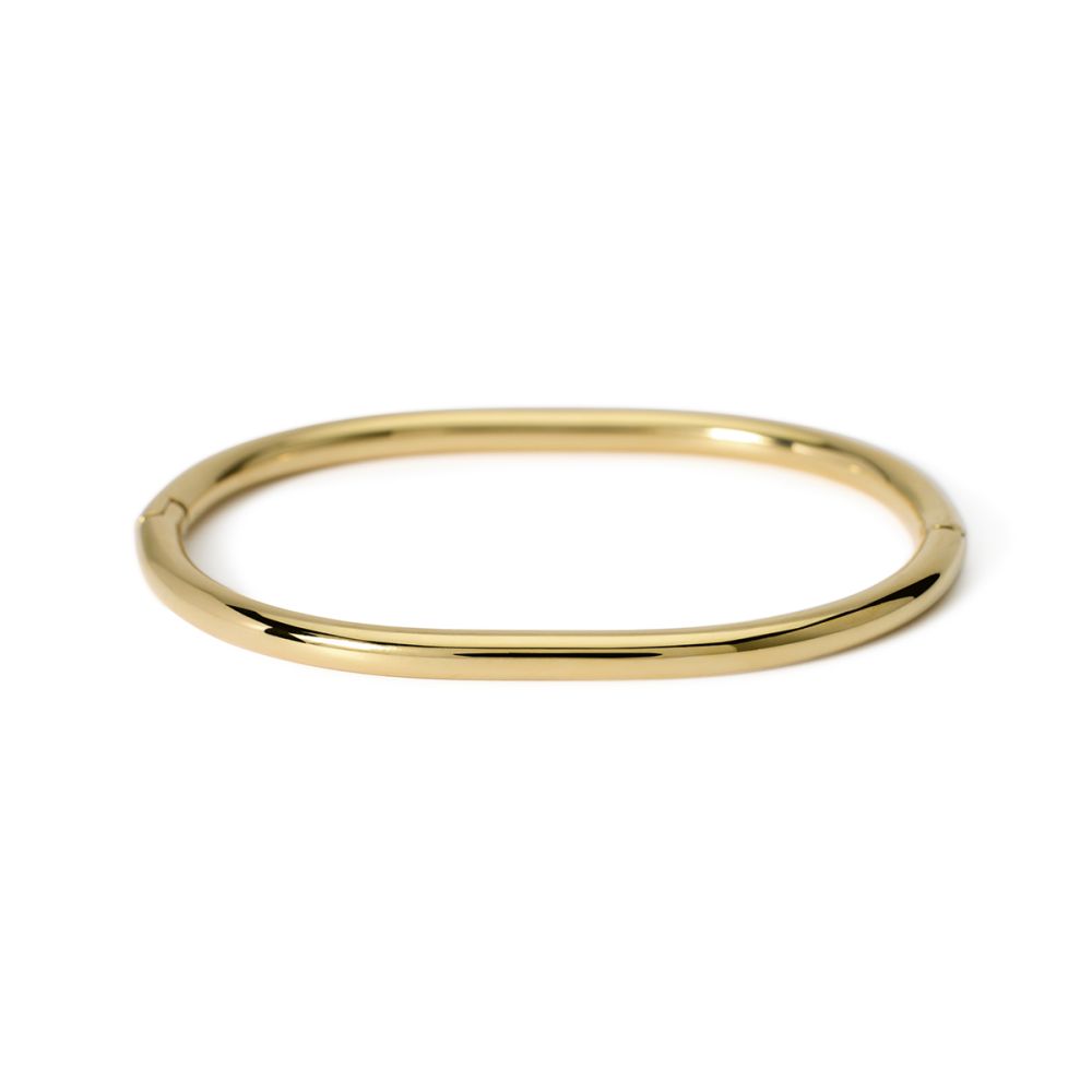 Kidult Bracciale Rigido Acciaio Dorato Style