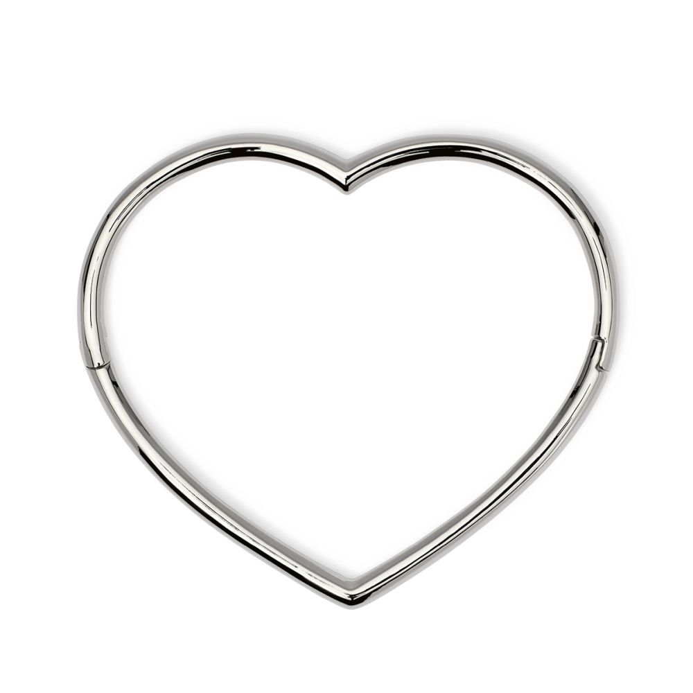 Kidult Bracciale Rigido Acciaio a Cuore Style