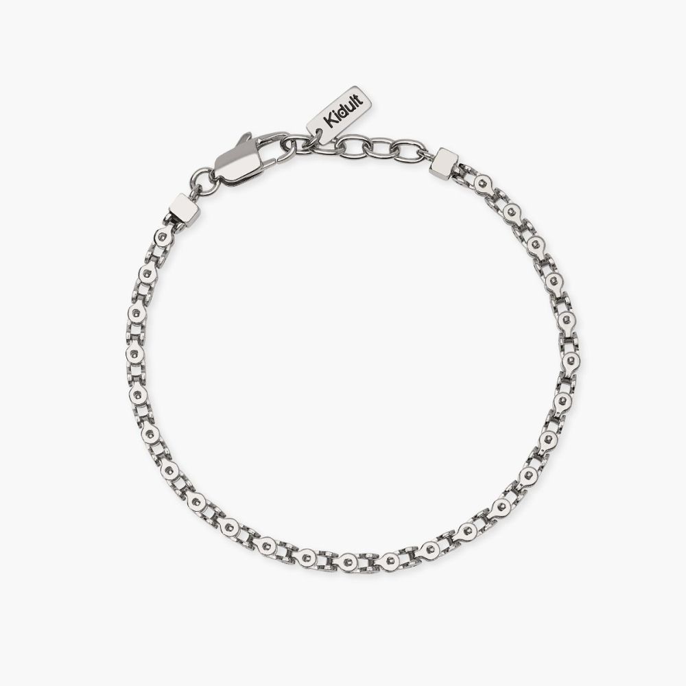 Kidult Bracciale Acciaio Catena Fancy