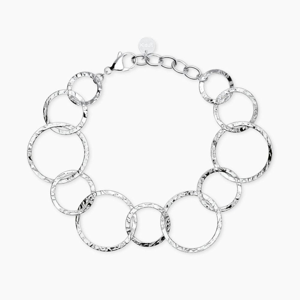 Kidult Bracciale Acciaio Maglie Rotonde