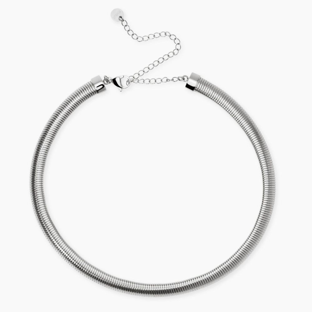 Kidult Collana Tubogas Acciaio Style
