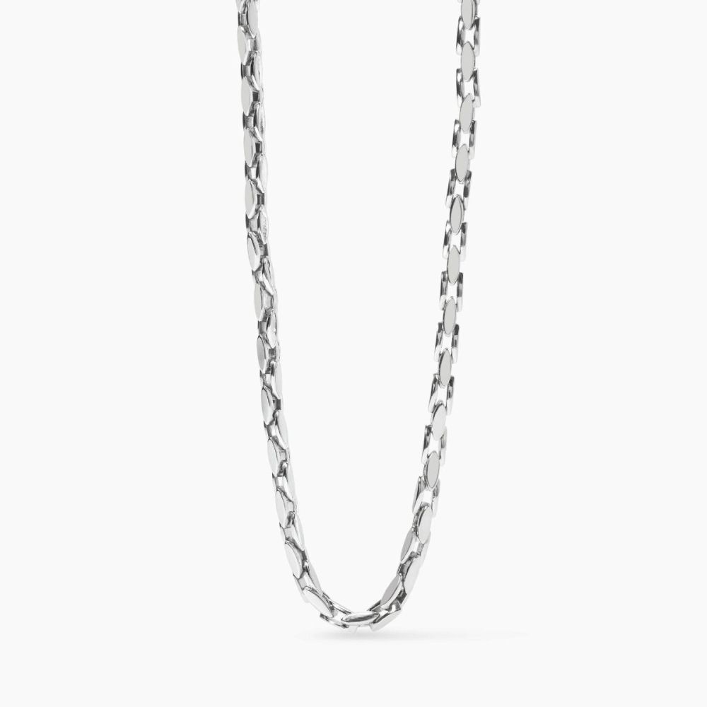 Kidult Collana Acciaio Catena Fancy Style