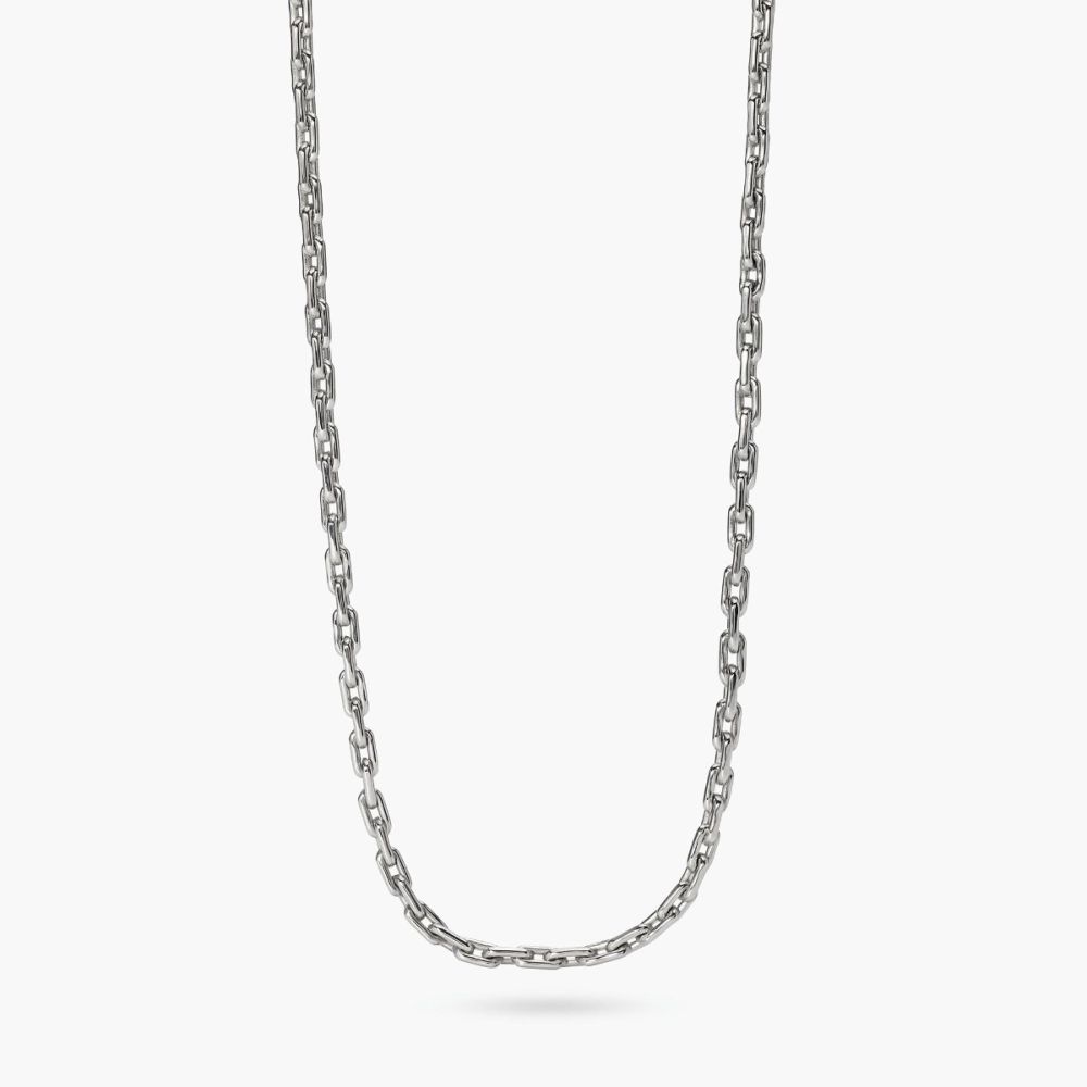 Kidult Collana Acciaio Maglie Allungate