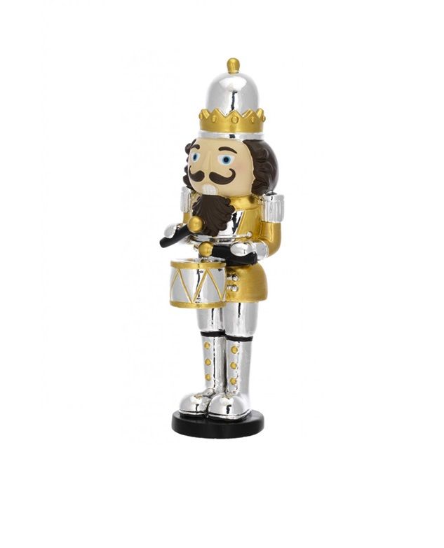 Bagutta Soldatino Schiaccianoci Oro 20 cm