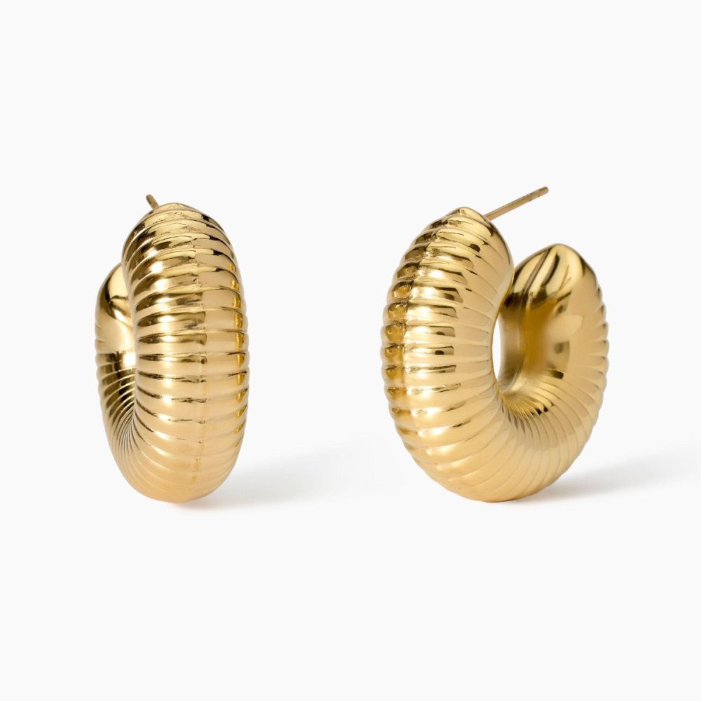 Kidult Cerchi Acciaio Gold Zigrinati 