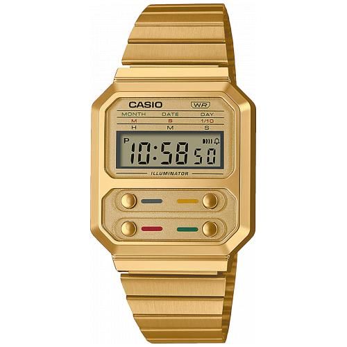 Casio Orologio Digitale Multifunzione Cod.A100WEG-9AEF