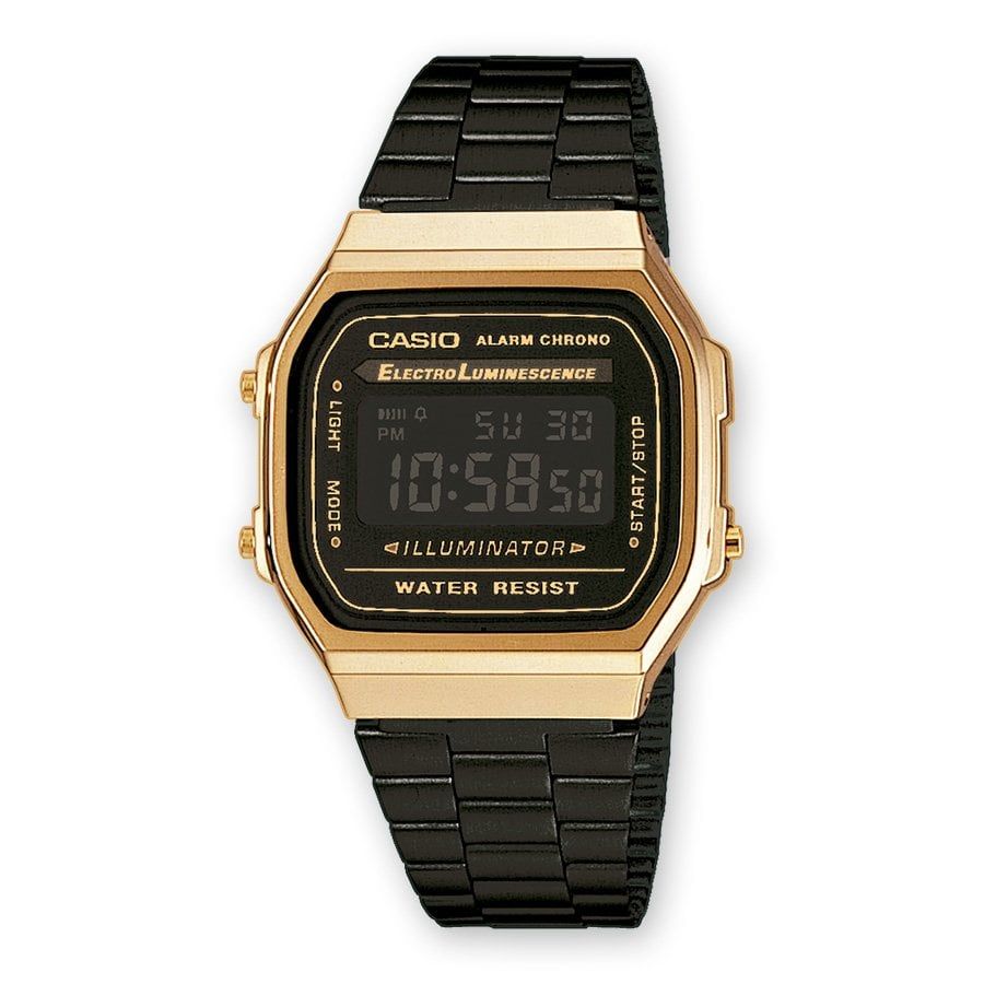 Casio Orologio Unisex Resina Digitale Multifunzione Cod. A168WEGB-1BEF