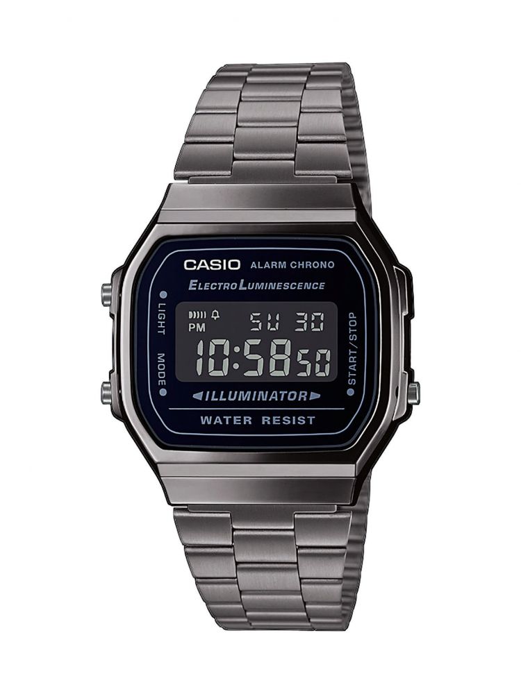 Casio Orologio Vintage Unisex Digitale Multifunzione Cod.A168WEGG-1BEF