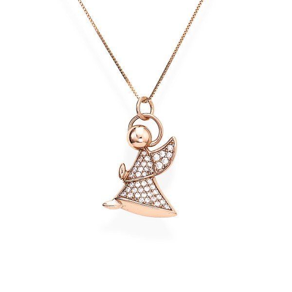 Amen Collana Donna Argento Naughty and Nice