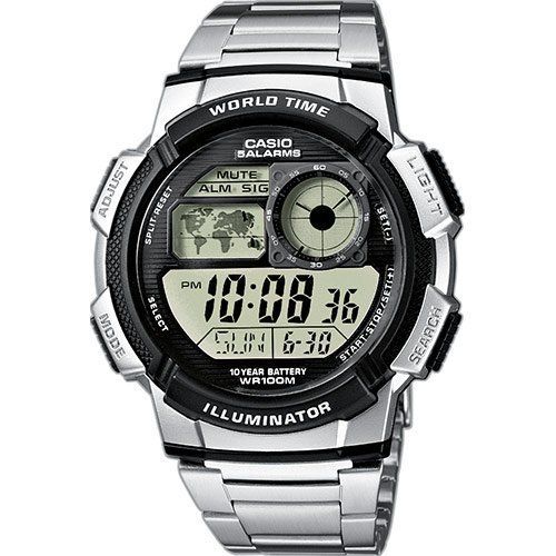 Casio Orologio Uomo Resina Digitale Multifunzione Cod.AE-1000WD-1AVEF