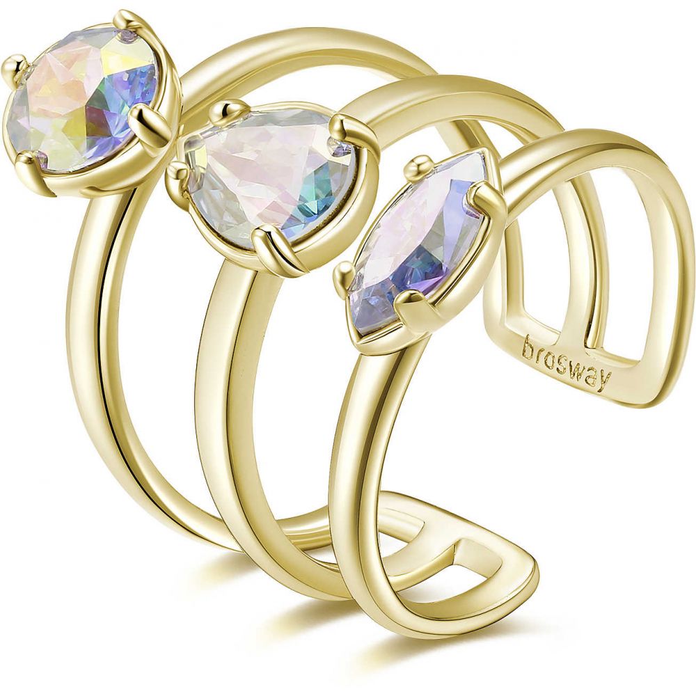 Brosway Anello Donna Ottone Gold Mis. 13-16 Affinity