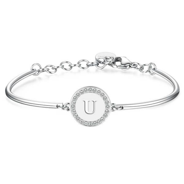 Brosway Bracciale Donna Acciaio Lettera U Chakra