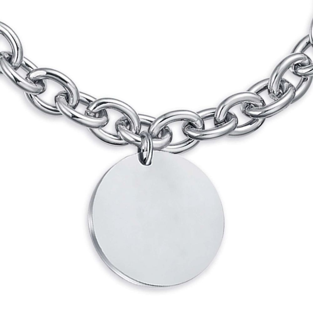 Luca Barra Bracciale Donna Acciaio Per Incisioni