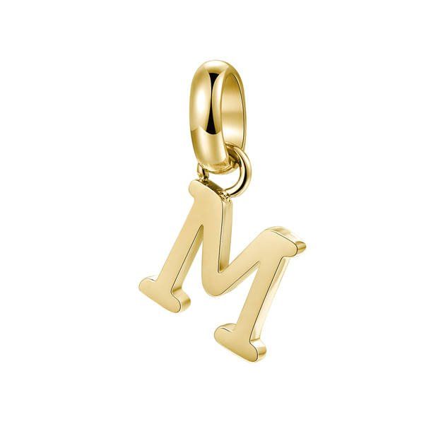 Brosway Charms Donna Acciaio Gold Lettera M  Tres Jolie