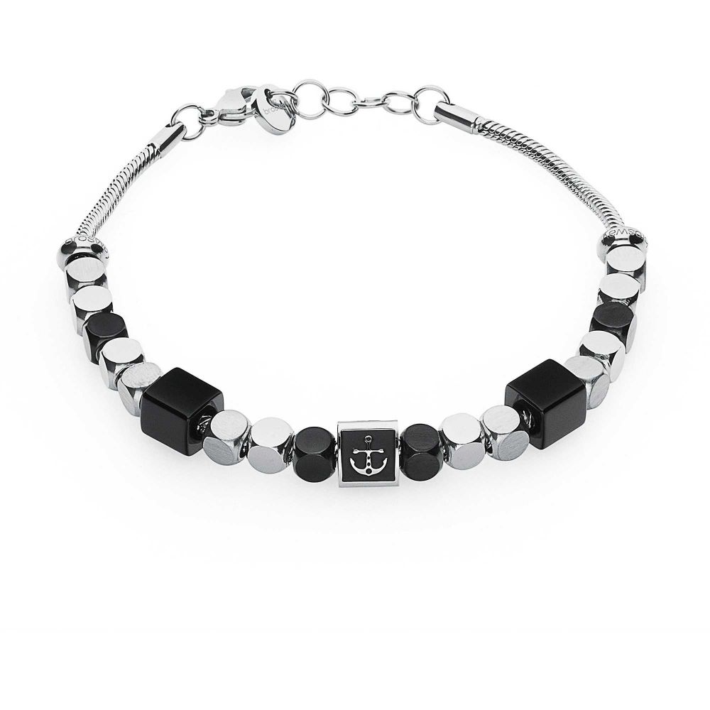 Brosway Bracciale Uomo Acciaio Pdv Gun e Ancora Tj Man