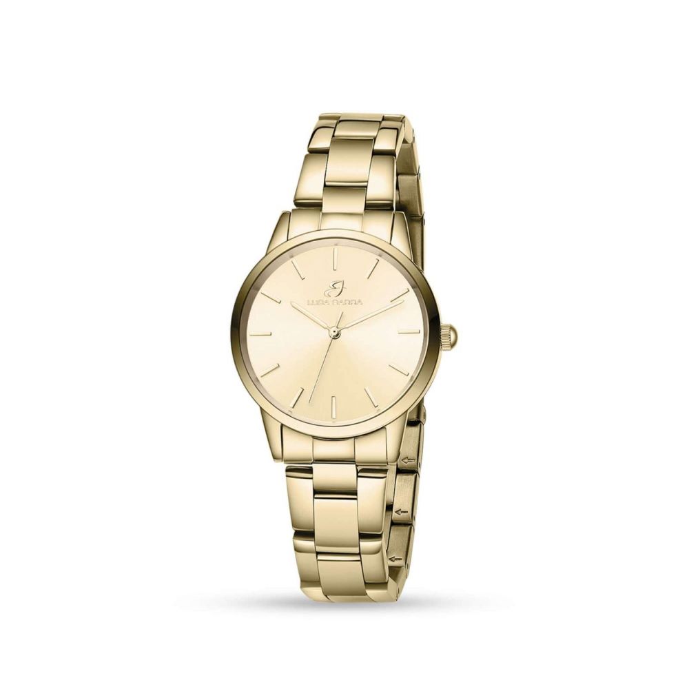 Luca Barra Orologio Donna Acciaio Gold Quadrante Gold